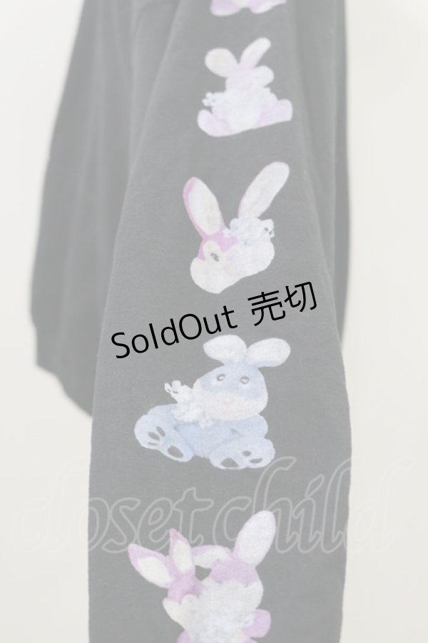 画像3: Candy Stripper / DINGY BUNNY HOODIE  黒 H-24-09-29-035-PU-TO-KB-ZH (3)