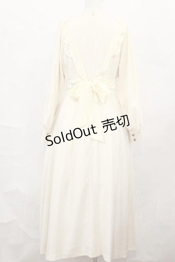 画像3: Maison de FLEUR Petite Robe canone / オードブル前のワンピース S Ivory H-24-10-02-1025-EL-OP-NS-ZH (3)