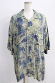 画像1: MILKBOY / ALOHA SHIRTS  ブルーグリーン H-24-10-03-044-MB-BL-KB-ZT178 (1)