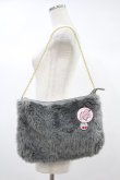 画像1: Katie / FUR bag  グレー H-24-10-04-1005-LO-BG-KB-ZH (1)