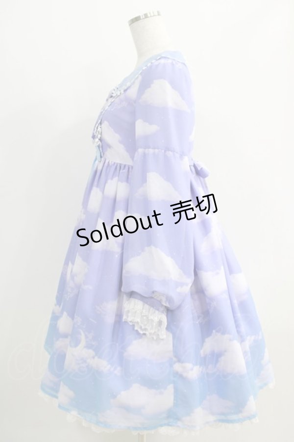 画像2: Angelic Pretty / Misty Sky Brilliant Colorワンピース Free Aqua Symfony H-24-10-05-048-AP-OP-NS-ZH (2)