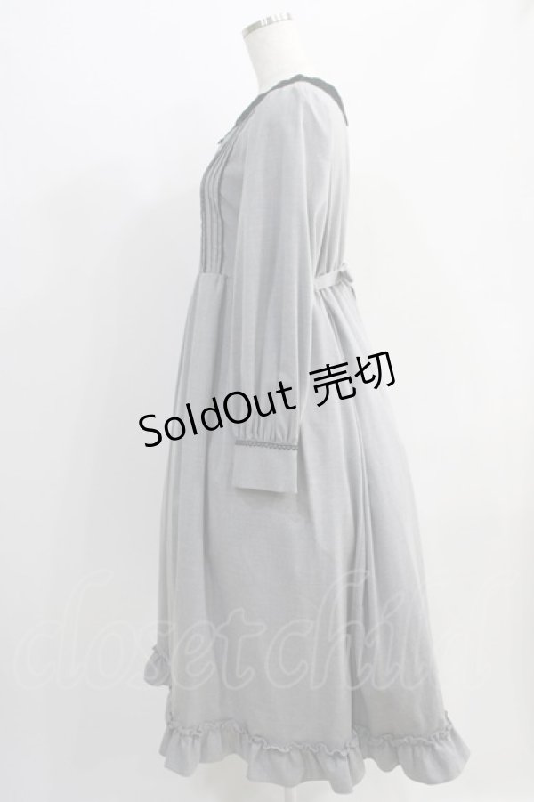 画像2: Maria pipi / Embroidered dress Free グレー H-24-10-05-061-EL-OP-NS-ZH (2)