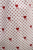 画像4: Melody BasKet / Little dot heartワンピース M レッド H-24-10-06-016-LO-OP-KB-ZH (4)