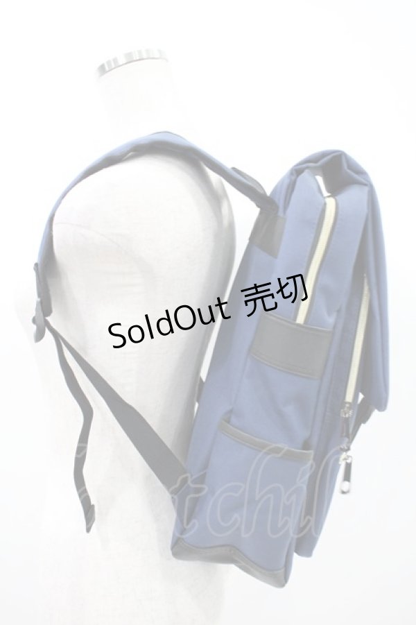 画像2: NieR Clothing / BACK PACK  青 H-24-10-08-1001-PU-BG-KB-ZH (2)