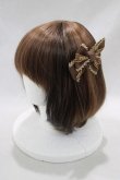 画像2: Angelic Pretty / Melty Ribbon Chocolateリボンコーム  ブラウン H-24-10-08-064-AP-AC-NS-ZH (2)