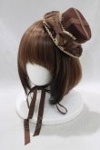 画像1: Angelic Pretty / Melty Ribbon ChocolateミニHAT  ビター H-24-10-08-075-AP-AC-NS-ZH (1)