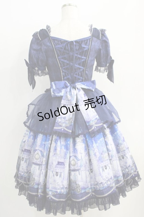 画像3: Angelic Pretty / Castle Mirage Dress Free ネイビー H-24-10-08-001-AP-OP-NS-ZH (3)