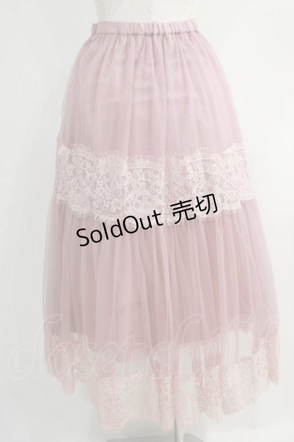 画像3: MISTREASS / Tulle Skirt Free ピンク H-24-10-09-046-GO-SK-NS-ZH (3)