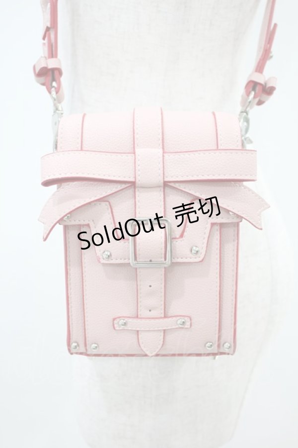 画像3: Candy Stripper / VIVACIOUS CANDY RIBBON BAG  ピンク H-24-10-10-008-PU-BG-KB-ZH (3)