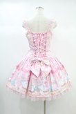 画像2: Angelic Pretty / Dolly Catローウエストジャンパースカート Free ピンク H-24-10-10-1003-AP-OP-NS-ZH (2)