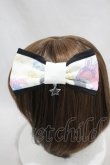 画像2: Angelic Pretty / Cosmetic Bunnyバレッタ  オフ H-24-10-10-1058-AP-AC-NS-ZH (2)