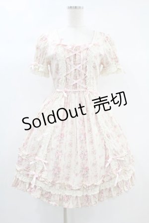 画像: Angelic Pretty / 花柄ワンピース（旧タグ） Free アイボリー H-24-10-10-1007-AP-OP-NS-ZH