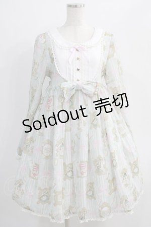 画像: Angelic Pretty / Upside Down Story アリス ワンピース L サックス H-24-10-11-036-AP-OP-NS-ZH