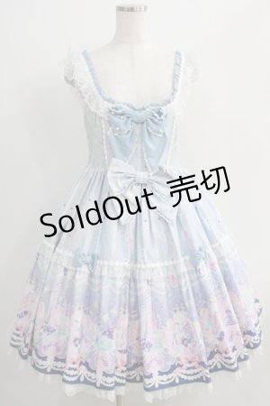 画像: Angelic Pretty / Marine Kingdomティアードジャンパースカート Free サックス H-24-10-11-045-AP-OP-NS-ZH