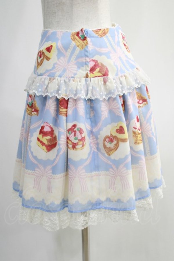 画像2: Angelic Pretty / Sweet Bakeryスカート Free サックス H-24-10-11-063-AP-SK-NS-ZH (2)