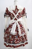 画像3: Angelic Pretty / Wonder Memories Special ワンピース Set Free ワイン H-24-10-11-031-AP-OP-NS-ZH (3)