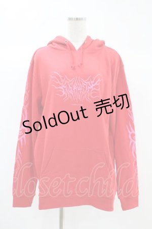 画像: KRY CLOTHING / 「METALBATA」パーカー XXL 赤 H-24-10-12-043-EL-TO-KB-ZH