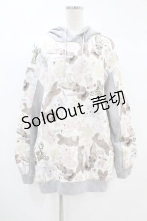 画像: MILKBOY / KILL IT SOFTLY HOODIE  ナチュラル（グレー） H-24-10-12-045-MB-TO-KB-ZH