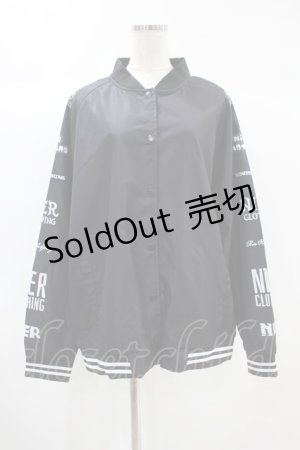 画像: NieR Clothing / LIGHT BLACK BLOUSON Free ブラック H-24-10-12-051-PU-JA-KB-ZH