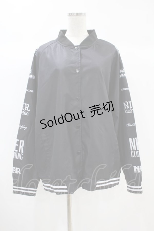 画像1: NieR Clothing / LIGHT BLACK BLOUSON Free ブラック H-24-10-12-051-PU-JA-KB-ZH (1)