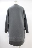 画像2: Jane Marple Dans Le Saｌon / Double face sweat dress  charcoal gray × navy H-24-10-12-022-JM-OP-KB-ZH (2)