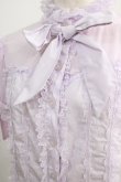 画像4: Angelic Pretty / ビスチェ風リボンブラウス Free ラベンダー H-24-10-14-072-AP-BL-NS-ZH (4)