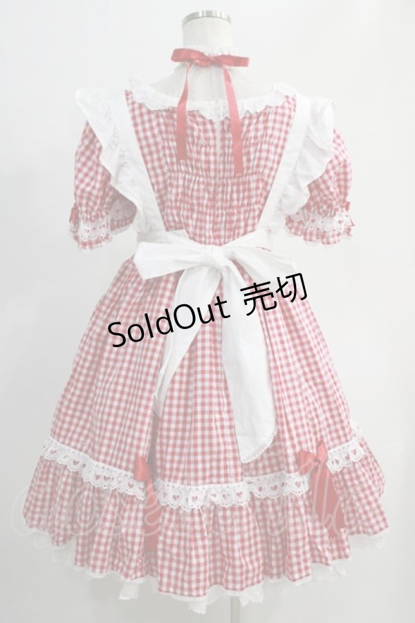 画像3: Angelic Pretty / Parlor DollワンピースSet Free アカ H-24-10-14-027-AP-OP-NS-ZH (3)