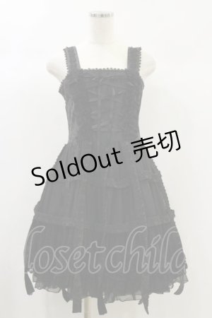 画像: FRILL / Bird Cage Dress   ブラック H-24-10-15-067-HN-OP-KB-ZH