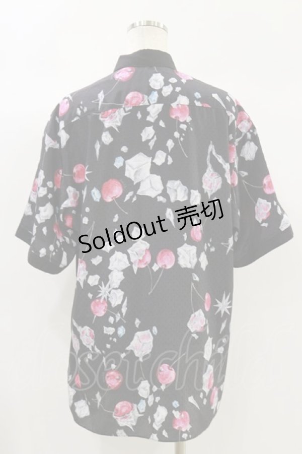 画像2: MILKBOY / FROZEN CHERRY SHIRTS  クロ H-24-10-15-031-MB-BL-KB-ZT250 (2)