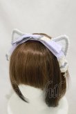 画像1: Angelic Pretty / Dream Cat Go Roundカチューシャ  ラベンダー H-24-10-16-007-AP-AC-NS-ZH (1)