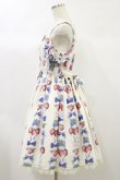 画像3: Angelic Pretty / Strawberry Dollジャンパースカートset Free シロ H-24-10-16-082-AP-OP-NS-ZH (3)