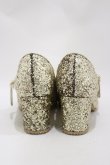 画像3: RoseMarie seoir / glitter shoes L ゴールド H-24-10-16-022-LO-SH-NS-ZH (3)