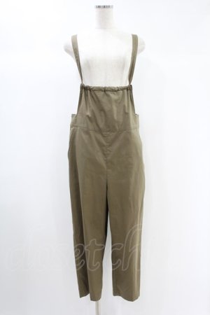 画像: Jane Marple Dans Le Saｌon / Tapered salopette pants M カーキ H-24-10-19-001-JM-PA-KB-ZH