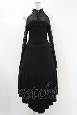 画像: PUNK RAVE / Gothic Off The Shoulder Dark Lace Dress  黒 H-24-10-19-006-PU-OP-KB-ZH