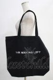 画像2: MILKBOY / "Mister Making Left"Tote  黒 H-24-10-20-001-MB-BG-KB-ZH (2)