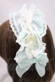 画像2: Angelic Pretty / Frilly Roseカチューシャ  ミント H-24-10-21-1040-AP-AC-NS-ZH (2)