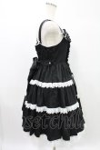 画像2: Angelic Pretty / 肩リボンジャンパースカート Free ブラック H-24-10-21-1002-AP-OP-NS-ZH (2)