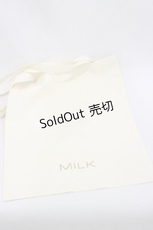 画像2: MILK / トートBAG  アイボリー H-24-10-22-041-ML-BG-KB-ZH (2)