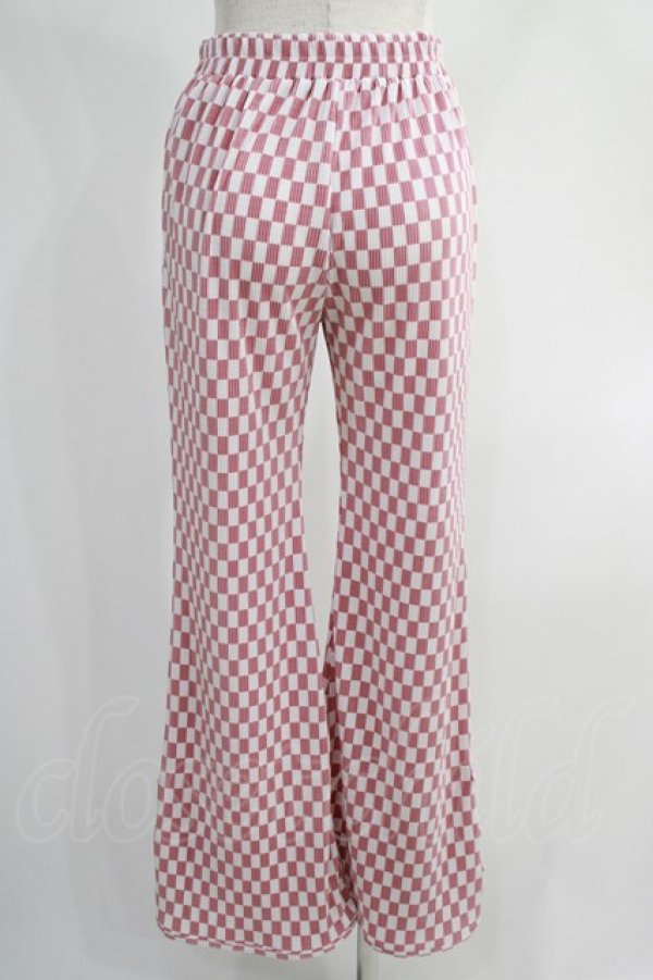 画像3: Candy Stripper / EASY FLARE CHINA PANTS  ピンク H-24-10-25-009-PU-PA-KB-ZH (3)