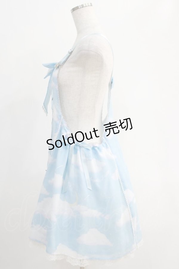 画像2: Angelic Pretty / Misty Skyサロペット Free サックス H-24-10-29-078-AP-OP-NS-ZH (2)