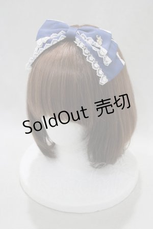 画像: Amavel / Classique Dolly Ribbon スリーピン  ブルー H-24-10-29-013-CA-AC-NS-ZH