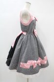 画像3: Angelic Pretty / リボンリボンジャンパースカート（旧タグ） Free ブラック H-24-10-31-003-AP-OP-NS-ZH (3)