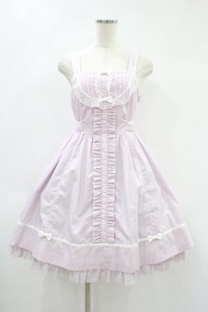 画像: Angelic Pretty / Chelsea Girlジャンパースカート Free ピンク H-24-11-02-007-AP-OP-NS-ZH