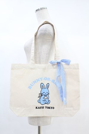 画像: Katie / OH-BABY canvas tote  BUNNY H-24-11-02-1013-LO-BG-KB-ZH