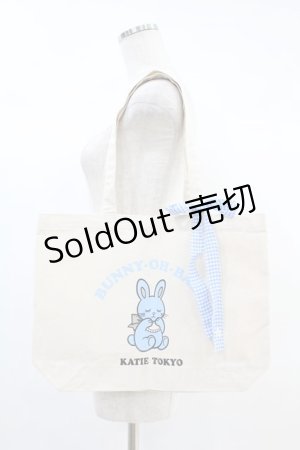 画像: Katie / OH-BABY canvas tote  BUNNY H-24-11-02-1013-LO-BG-KB-ZH