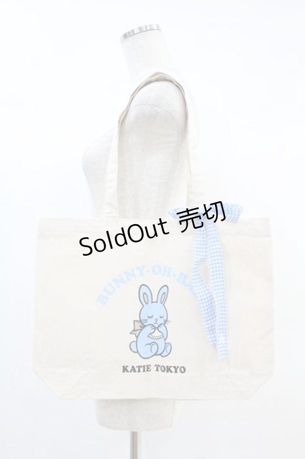 画像1: Katie / OH-BABY canvas tote  BUNNY H-24-11-02-1013-LO-BG-KB-ZH (1)