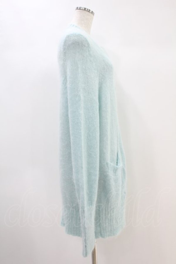 画像3: Katie / FLUFFY long cardigan  サックス H-24-11-02-1027-LO-TO-KB-ZH (3)