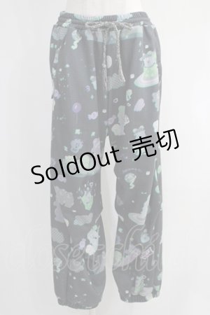 画像: LAND by MILK BOY / KINGJUN LOVE＆BEAR SWEAT PANTS  グレー H-24-11-09-028-MB-PA-KB-ZH