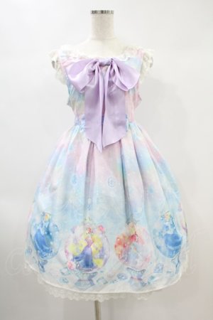 画像: Angelic Pretty / Fairy Seasonディズニープリンセスジャンパースカート Free ピンク H-24-11-09-1034-AP-OP-NS-ZH