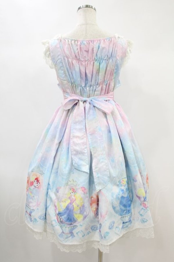 画像2: Angelic Pretty / Fairy Seasonディズニープリンセスジャンパースカート Free ピンク H-24-11-09-1034-AP-OP-NS-ZH (2)